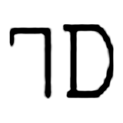 7D Ranch brand: A 7 followed by a D