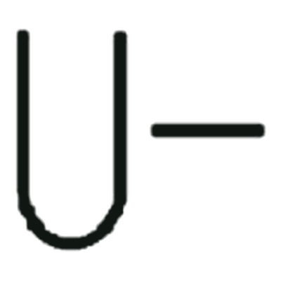 Brush Creek Ranch brand: A U followed by a short bar