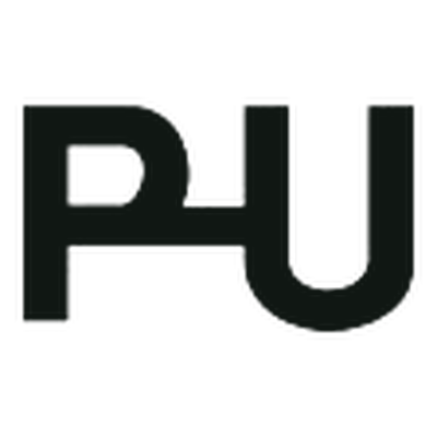 The Resort at Paws Up brand: A P and a U joined